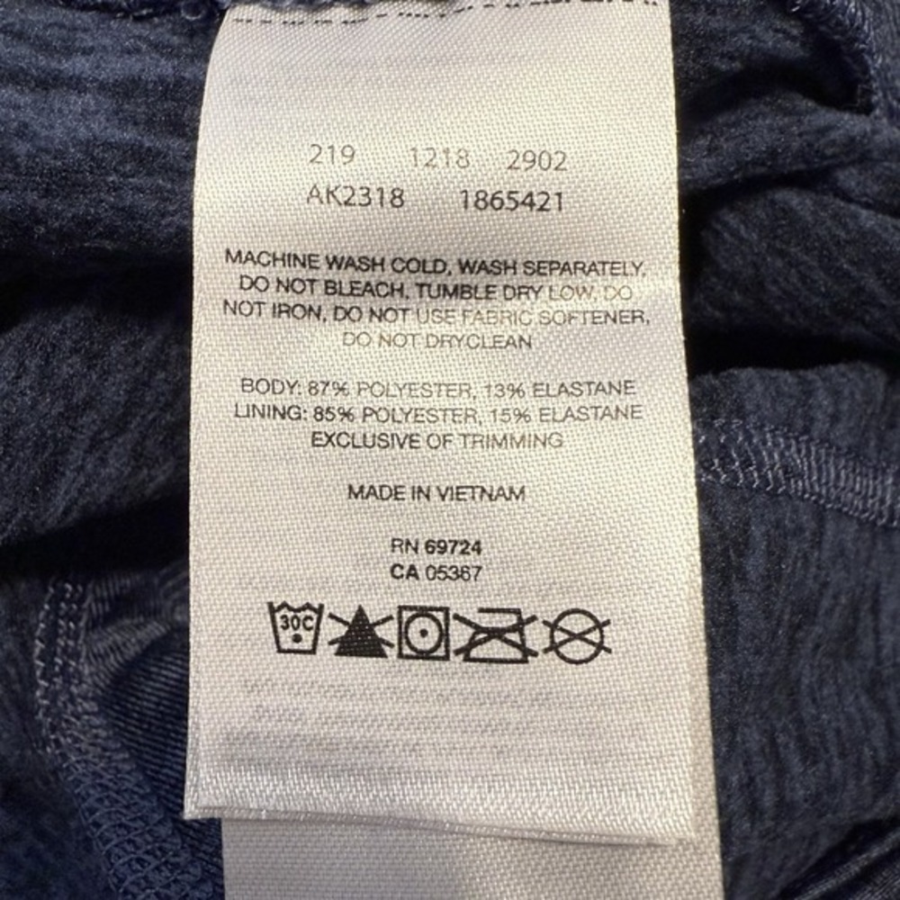 Columbia Dark Blue Heathered Leggings Activewear M Goprcore Sporty 87-02 - Picture 13 of 13